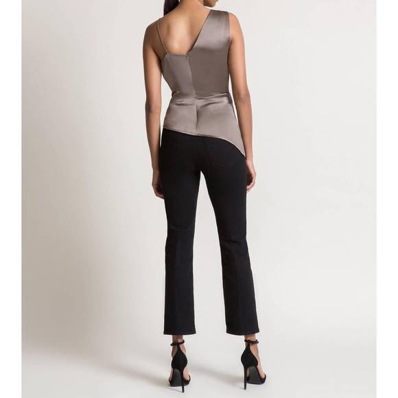 NEW CHELSEA AND WALKER kristina top in grey - Picture 3 of 3